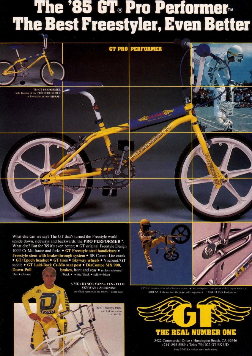 Gt best sale skyway bmx